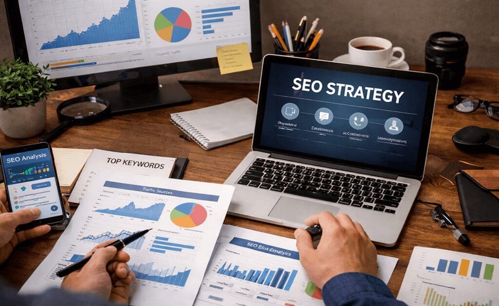 Competitor SEO traffic analysis